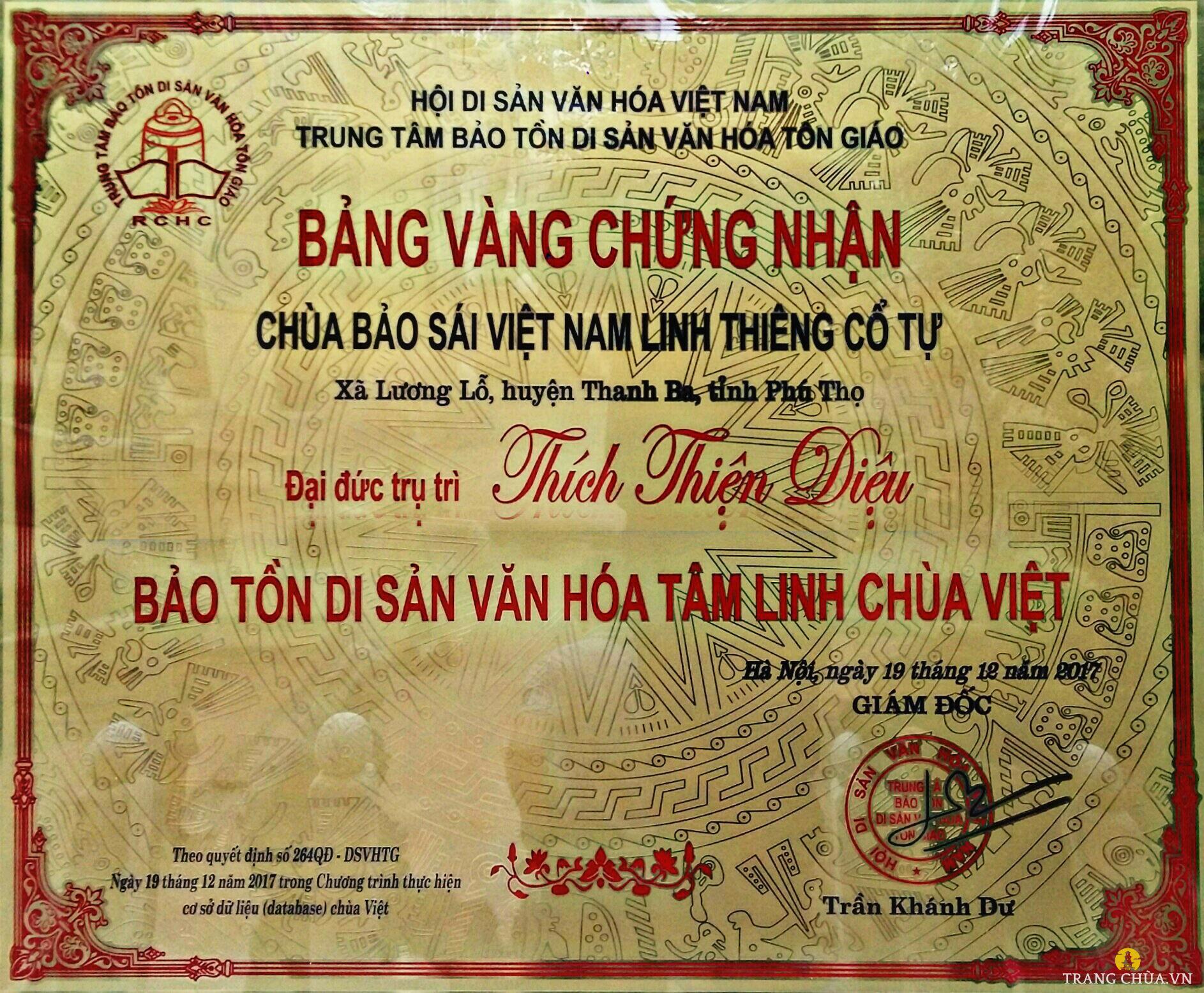 Chùa Bảo Sái Linh Thiêng Cổ Tự tại Thanh Ba, Phú Thọ