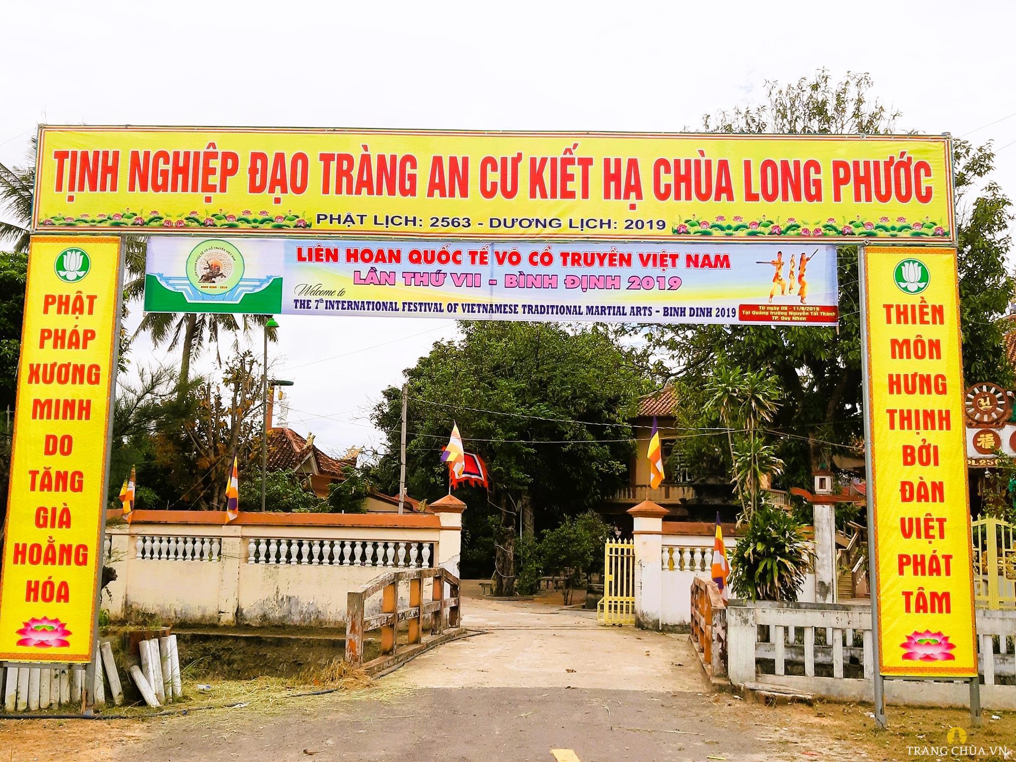 Chùa Long Phước Ngôi Chùa Võ Thuật Bình Định tại Phước Thuận, Tuy Phước, Bình Định